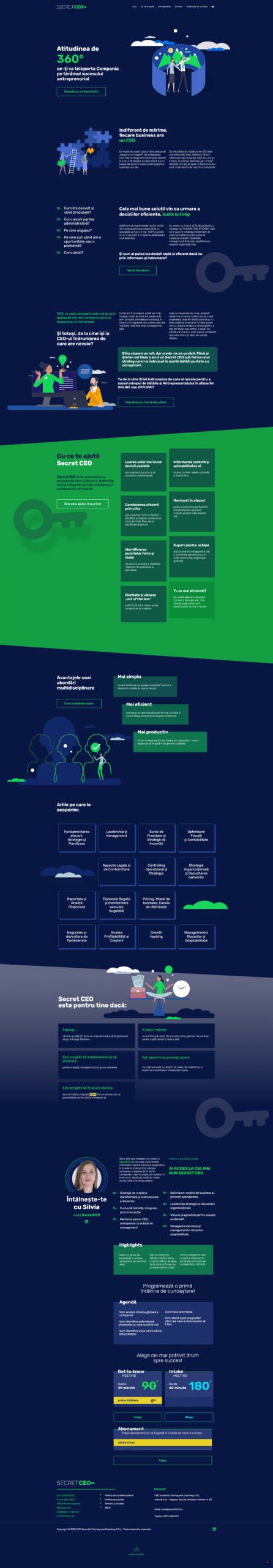 secretceo - website de prezentare - realizat de wpteam.ro